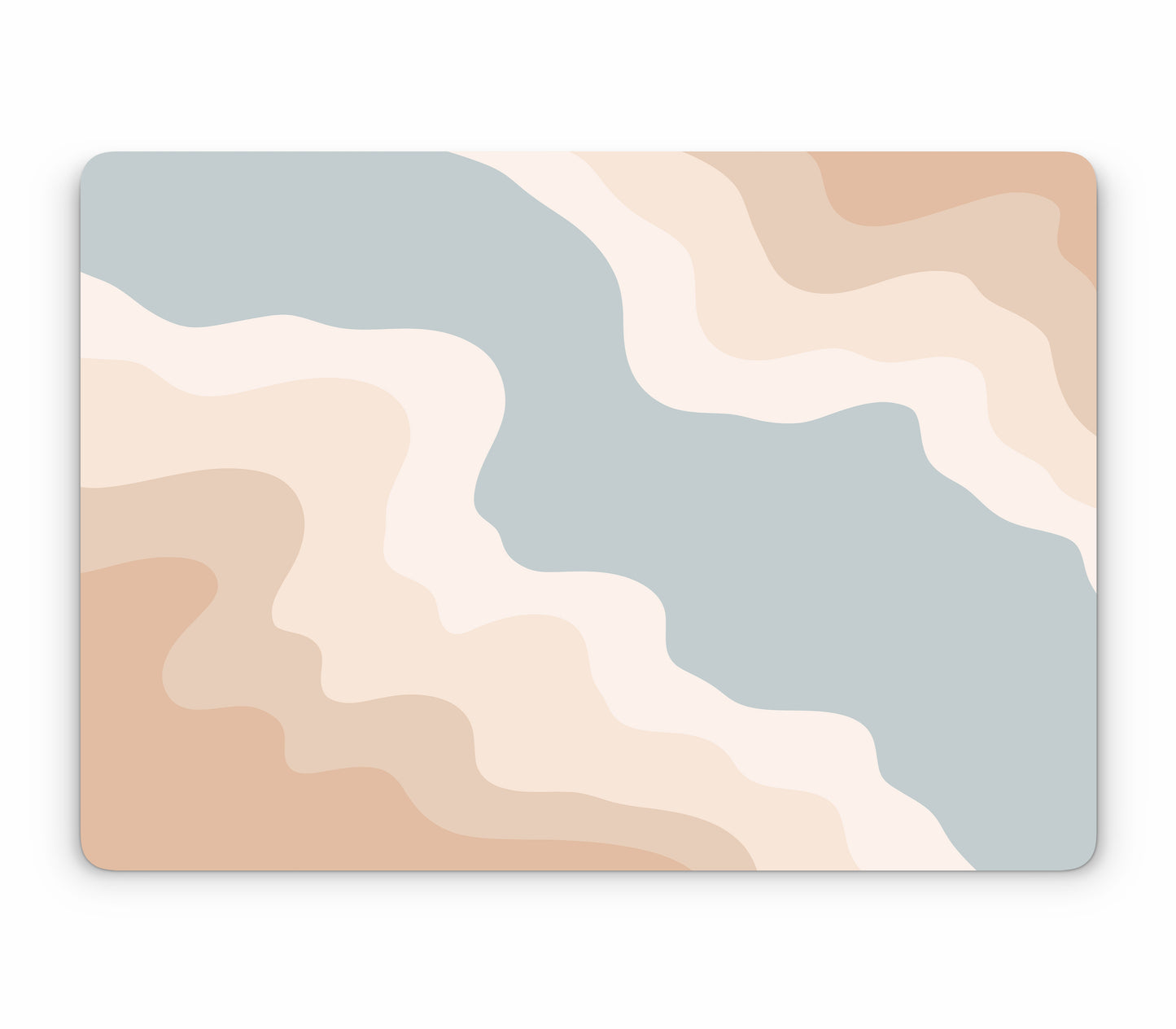 MacBook Pro 14" (2022, M2) skin, Drift (Haze), top skin without logo cutout