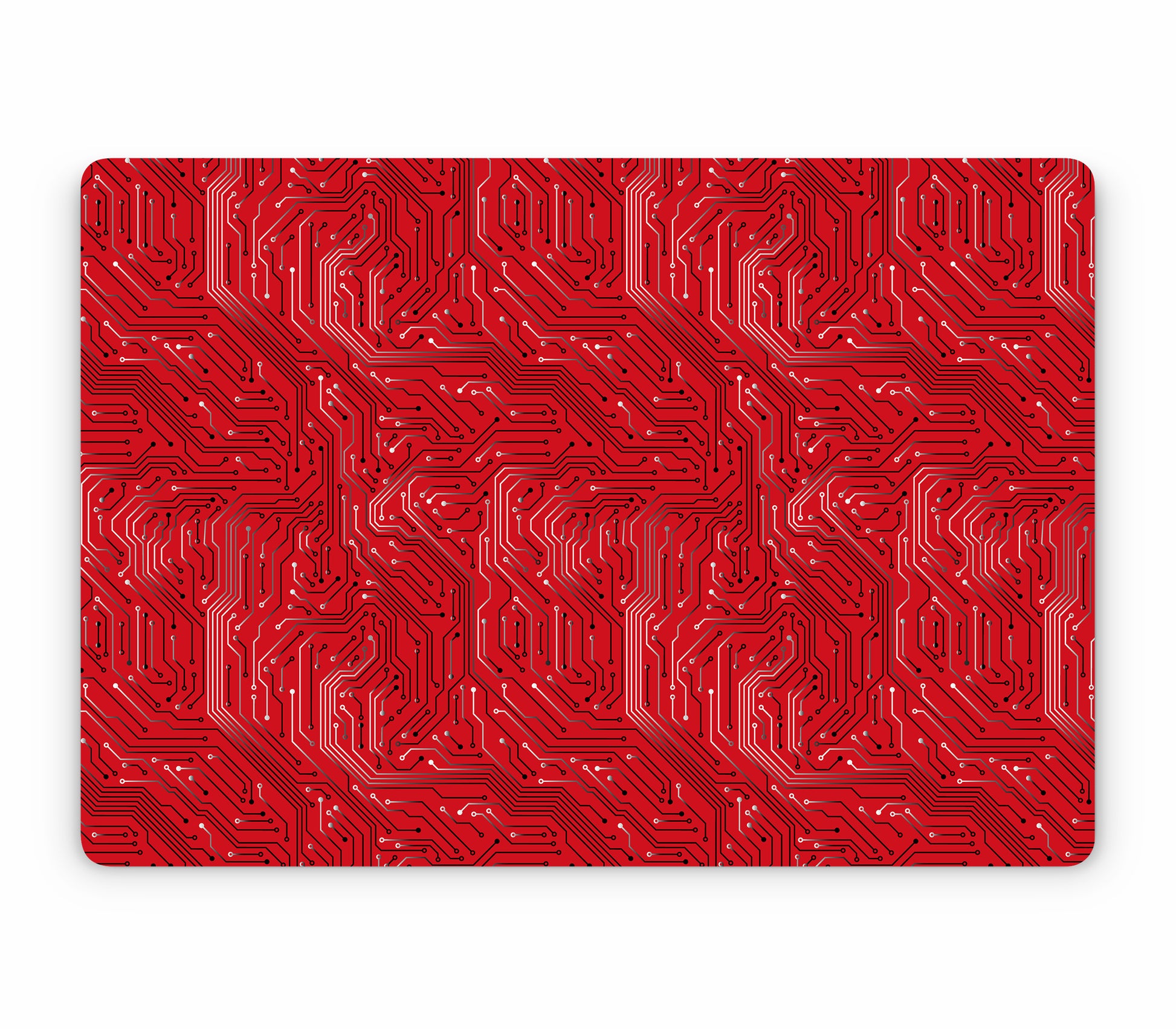 MacBook Pro 15" (2018, Touch Bar) skin, REDLINE, top skin without logo cutout
