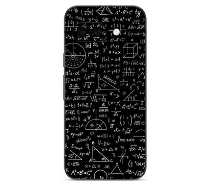 Google Pixel 10A skin, Math Madness, back skin