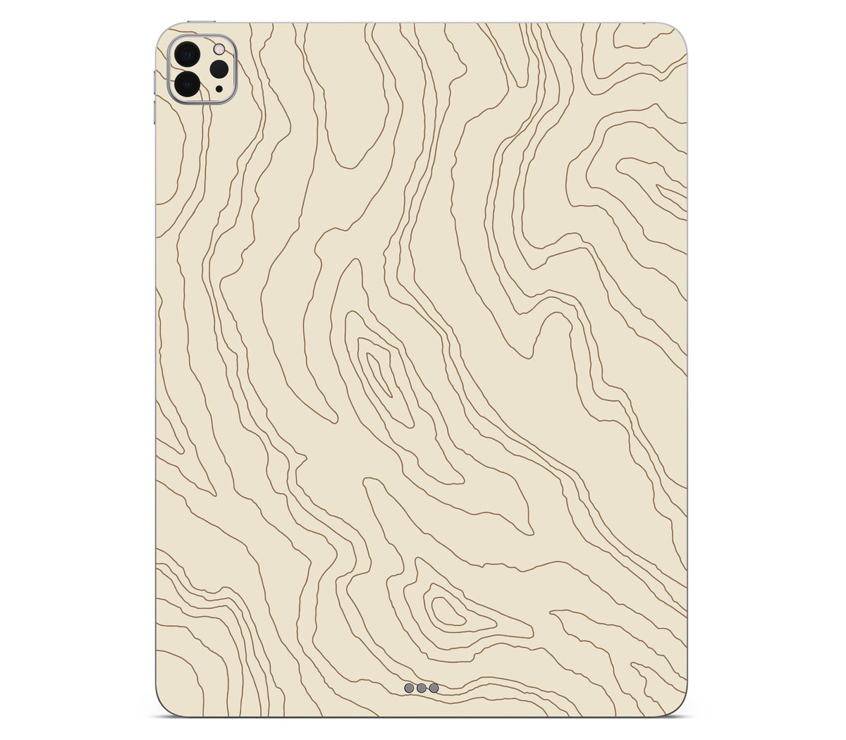 iPad Pro 12.9" (2020, Gen 4) skin, Dune, back skin without logo cutout