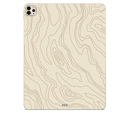 iPad Pro 12.9" (2020, Gen 4) skin, Dune, back skin without logo cutout