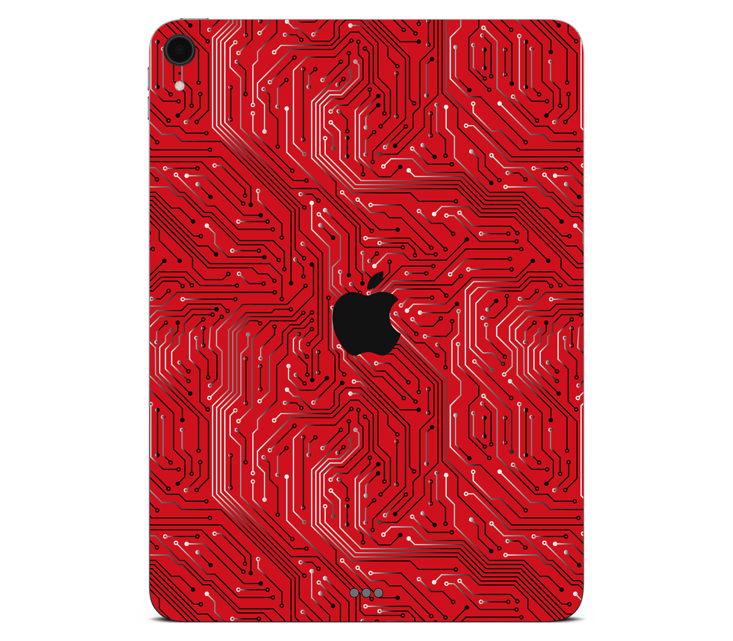 iPad Pro 11" (2018-2019, Gen 1) skin, REDLINE, back skin with logo cutout