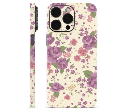 iPhone 15 Pro Max skin, Lilac, full wrap without logo cutout