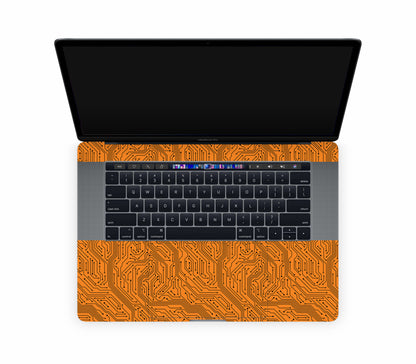 MacBook Pro 15" (2016, Touch Bar) skin, Pulse Grid, inside skin