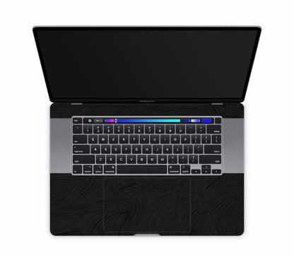 MacBook Pro 16" (2020, Touch Bar) skin, Black Ice, inside skin