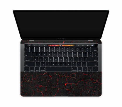 MacBook Pro 13" (2016-2019) Touch Bar skin, Hellcrack, inside skin