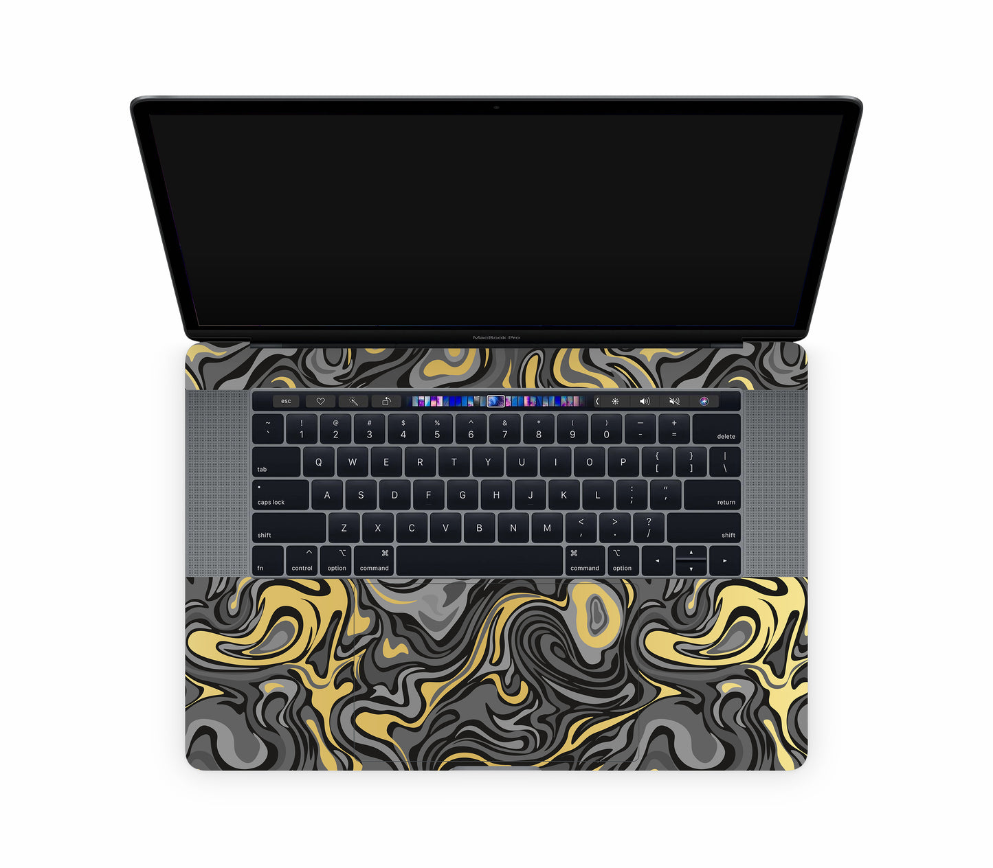 MacBook Pro 15" (2017, Touch Bar) skin, Damnation, inside skin
