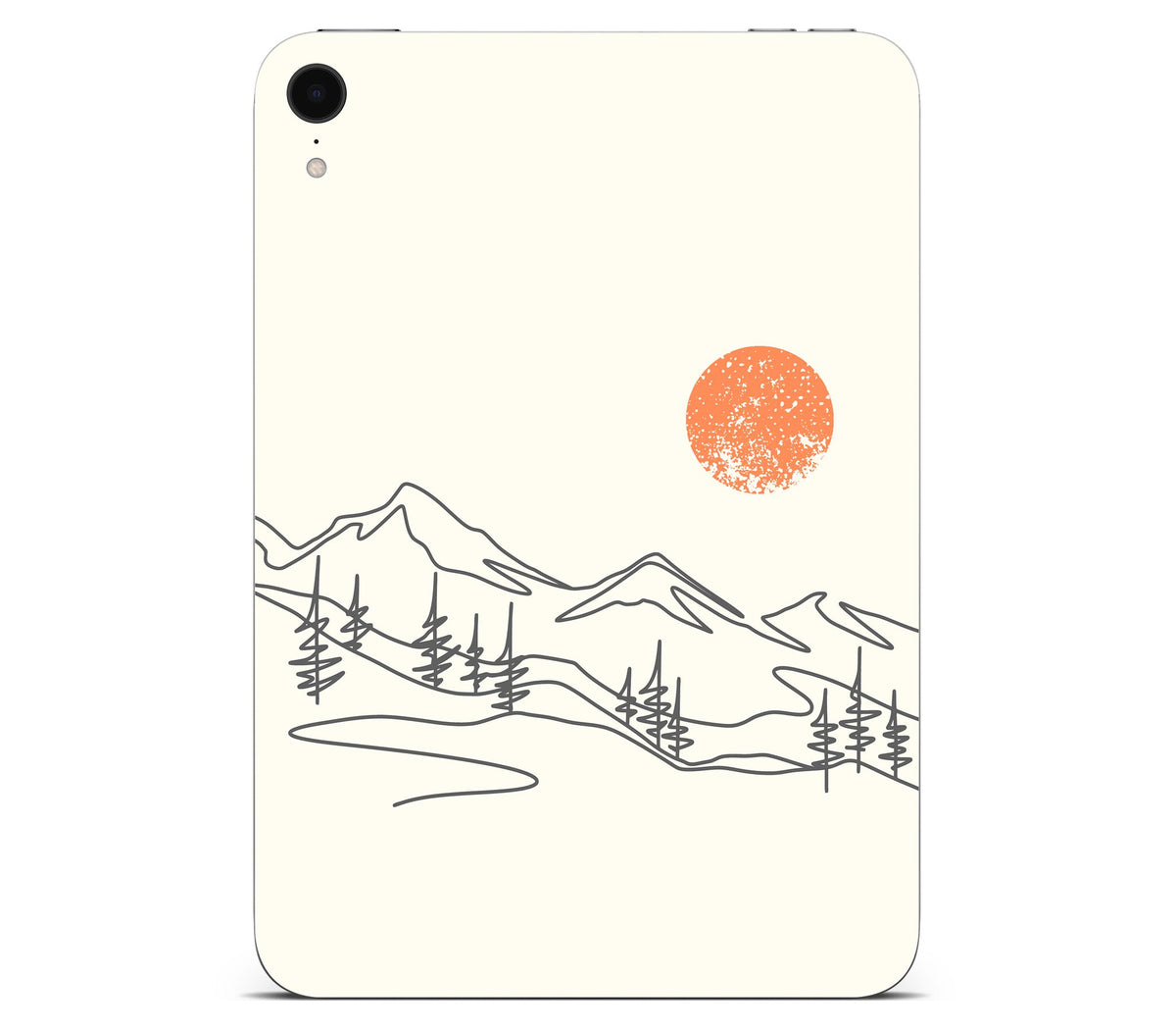 iPad Mini 6 skin, Offline, back skin without logo cutout