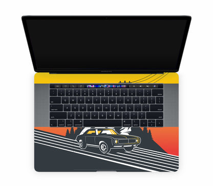MacBook Pro 15" (2019, Touch Bar) skin, Last Ride, inside skin