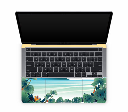 MacBook Pro 13" (2022, M2) skin, Sizzle Bay, inside skin