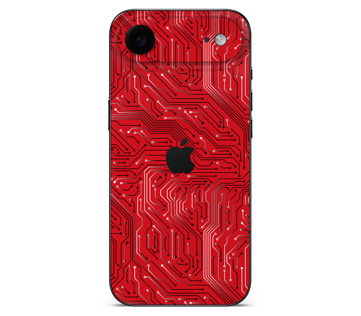 iPhone Air skin, REDLINE, back skin with logo cutout