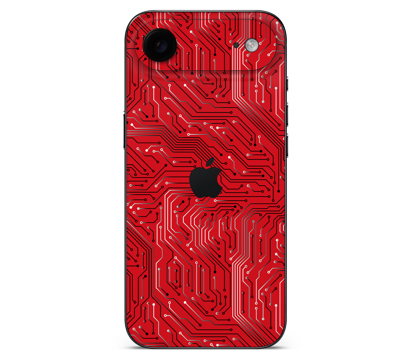 iPhone Air skin, REDLINE, back skin with logo cutout