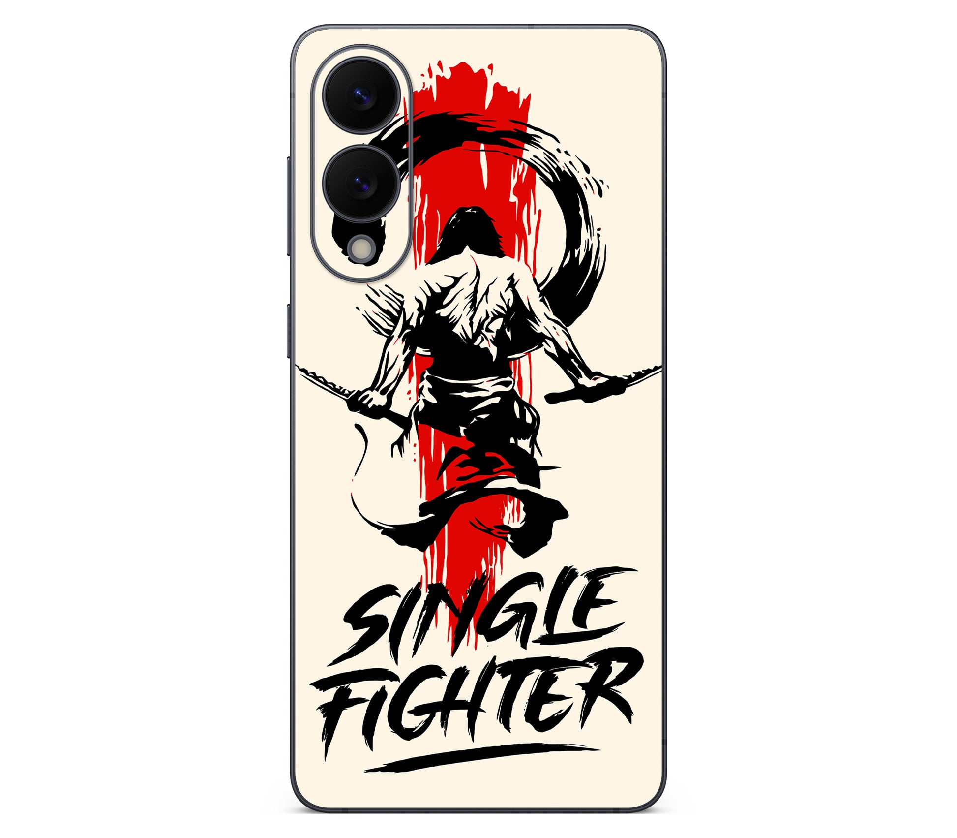 Galaxy S25 Edge skin, Samurai, back skin
