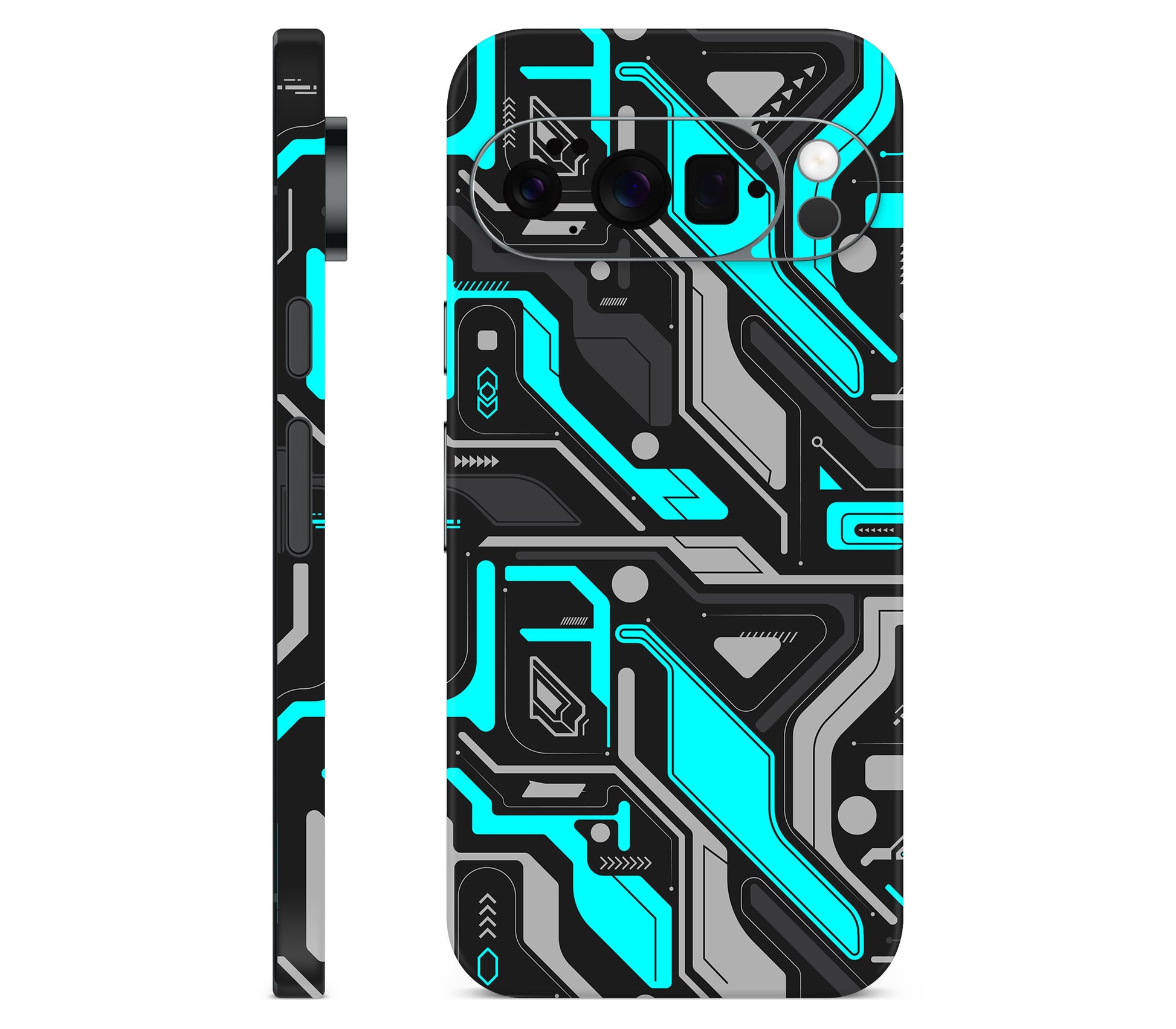 Google Pixel 11 Pro skin, Code Rot (Glitch), full wrap skin