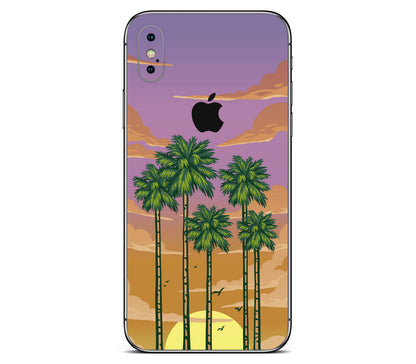 iPhone X skin, Vice, back skin with logo cutout