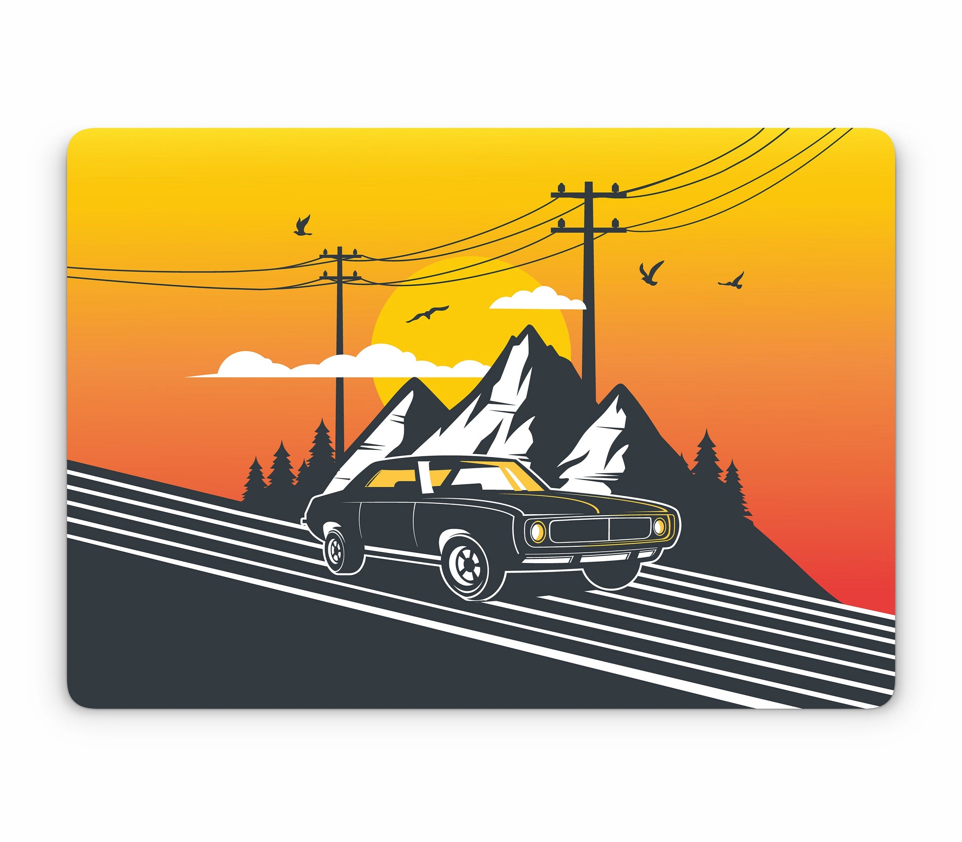 MacBook Pro 16" (2021, M1) skin, Last Ride, top skin