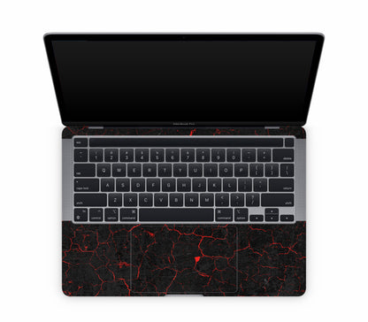 MacBook Pro 13" (2020, M1) skin, Hellcrack, inside skin
