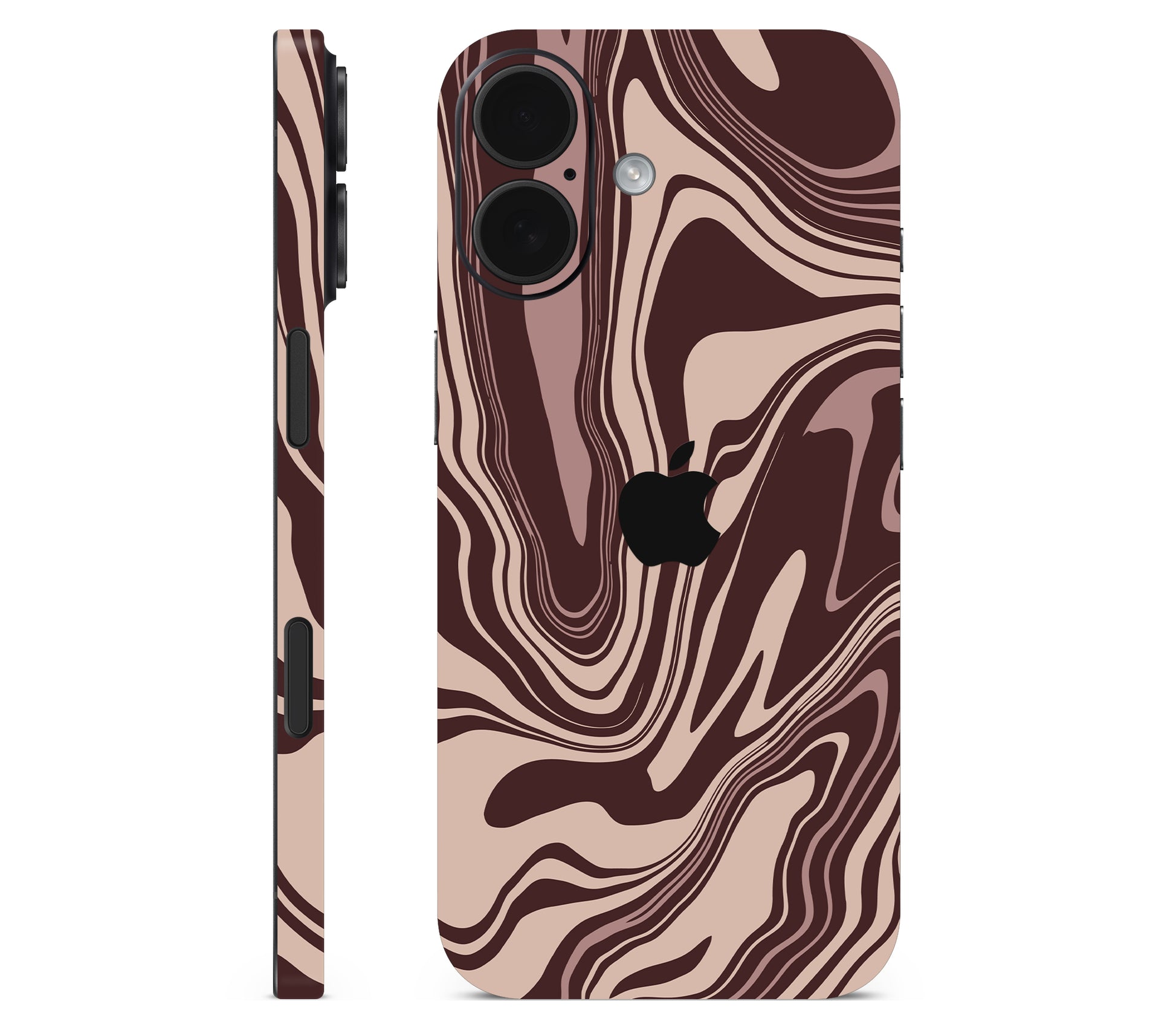 iPhone 17 skin, Vertigo (Fever), full wrap with logo cutout