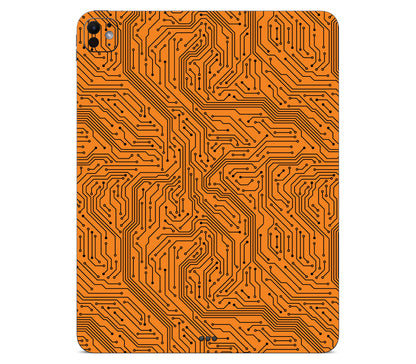 iPad Pro 11" (M5) skin, Pulse Grid, back skin without logo cutout