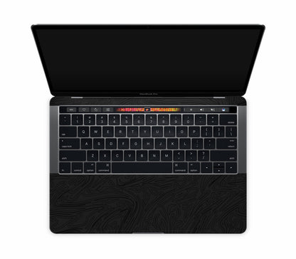 MacBook Pro 13" (2016-2019) Touch Bar skin, Black Ice, inside skin
