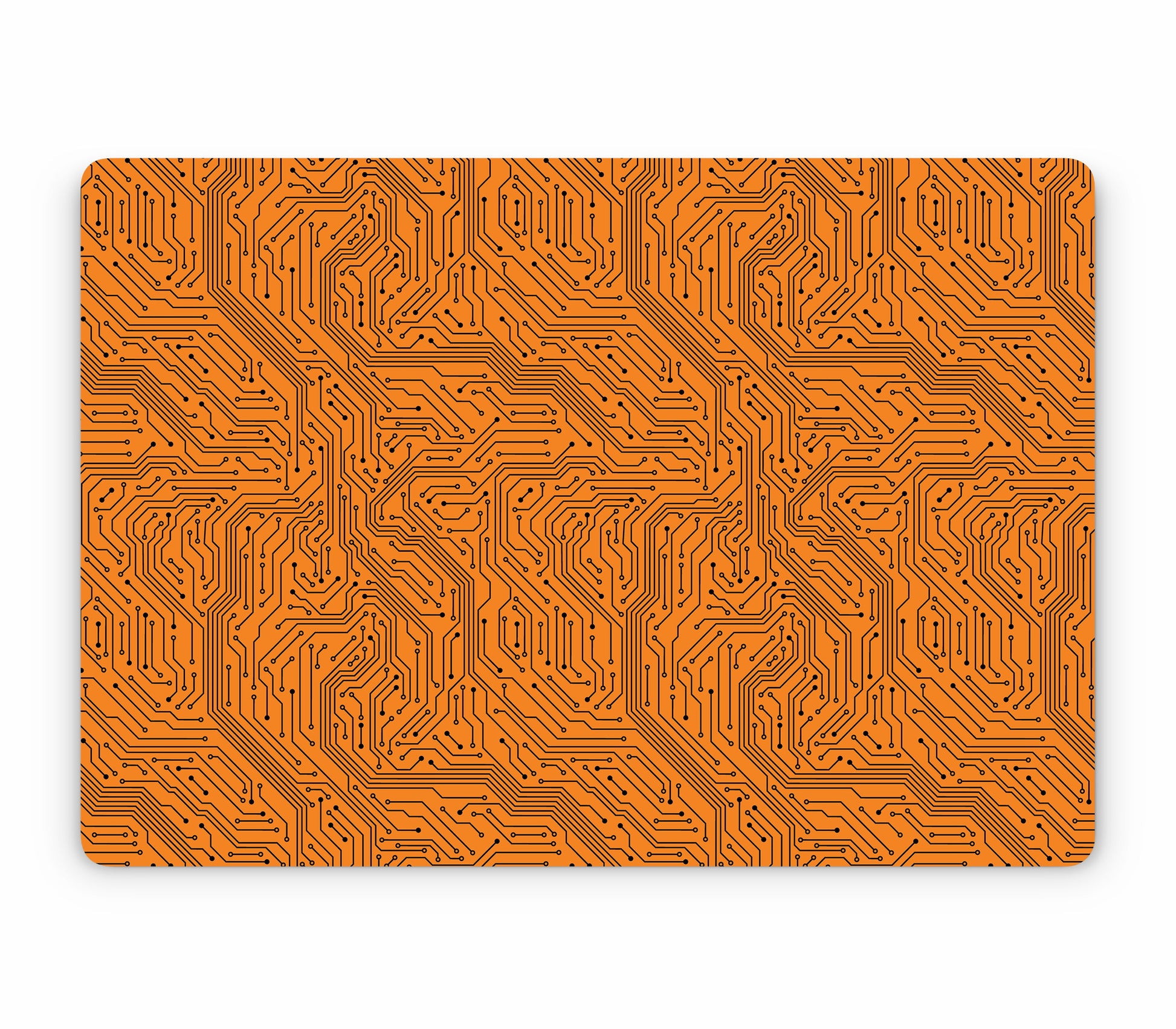 MacBook Air 15" (2025, M4) skin, Pulse Grid, top skin without logo cutout