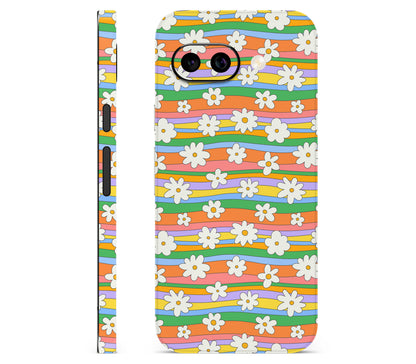 Google Pixel 10A skin, Daisy Drift, full wrap skin