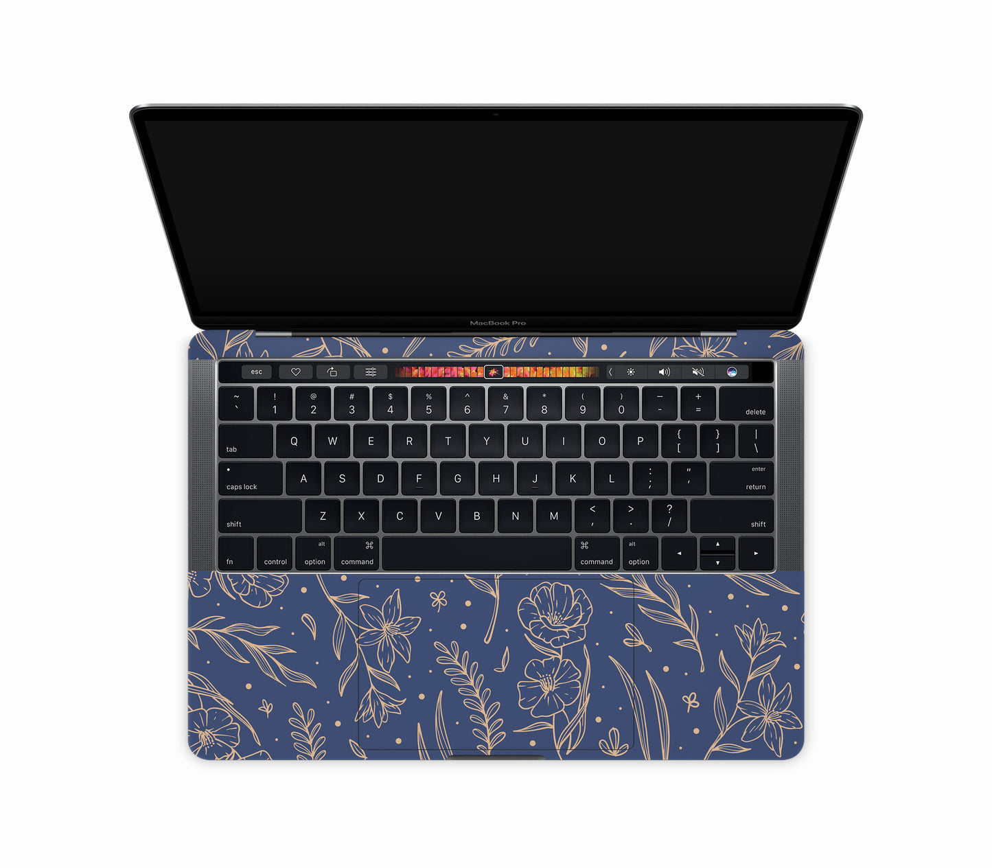 MacBook Pro 13" (2018 - 2019, Touch Bar) skin, Twilight, inside skin