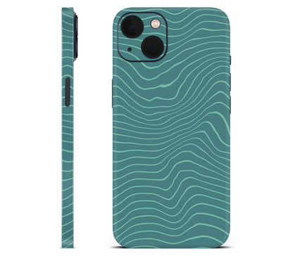 iPhone 13 skin, Tide, full wrap without logo cutout
