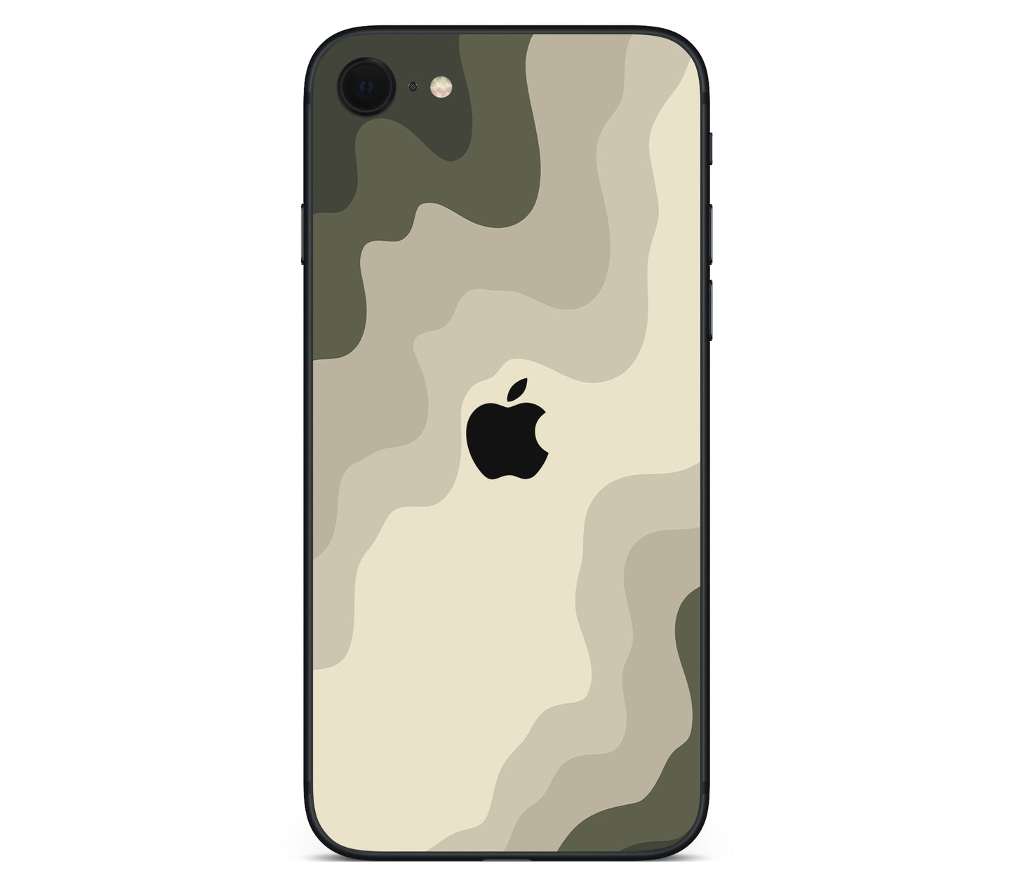 iPhone SE 2020 Gen2 skin, Drift (Mirage), back skin with logo cutout