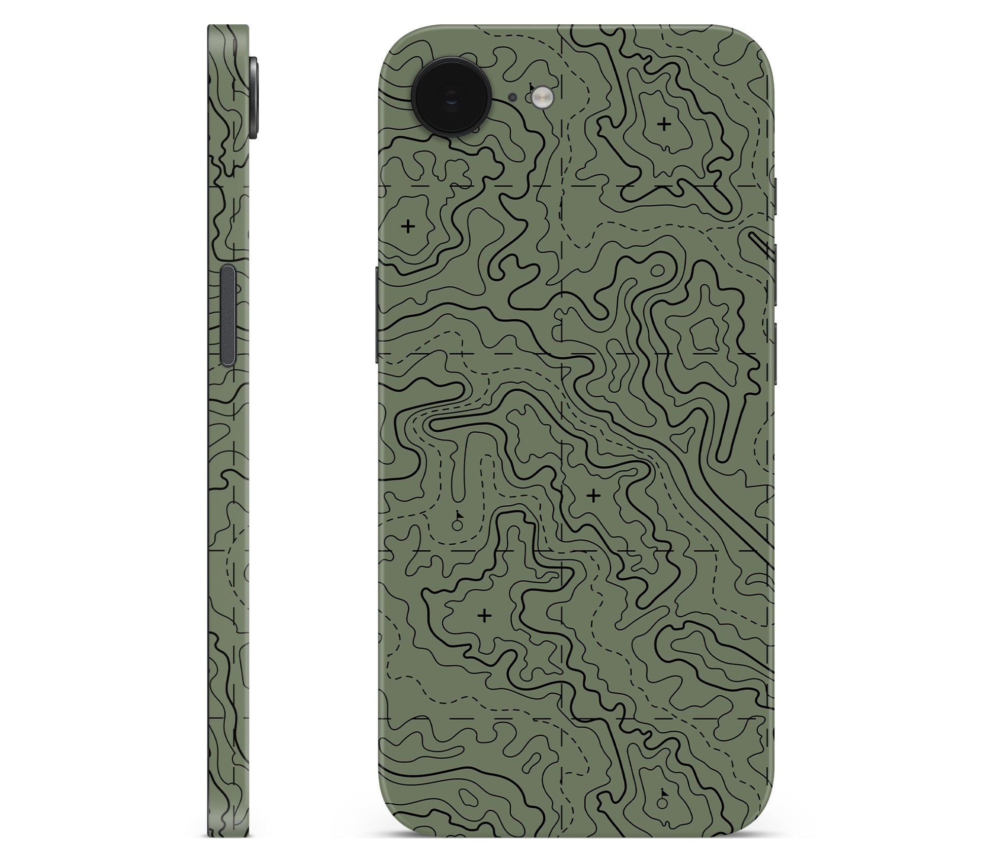 iPhone 17e skin, Lockdown (Deathline), full wrap without logo cutout