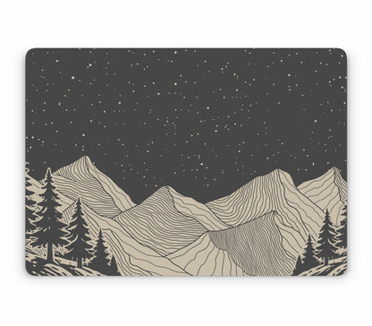 MacBook Pro 13" (2022, M2) skin, Nightline, top skin without logo cutout