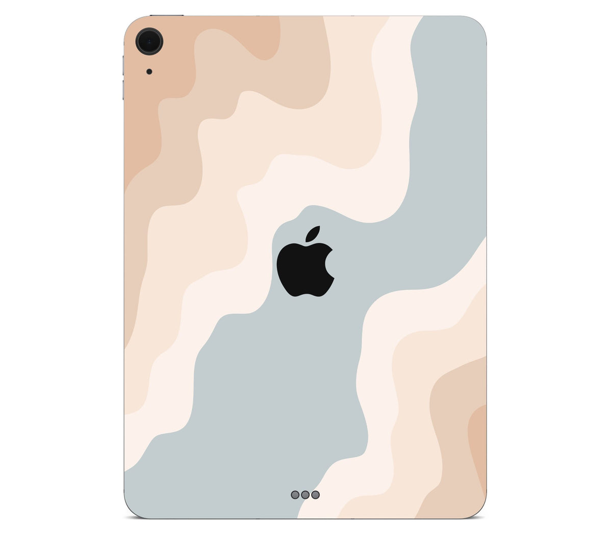 iPad Air 11" (M3) skin, Drift (Haze), back skin with logo cutout