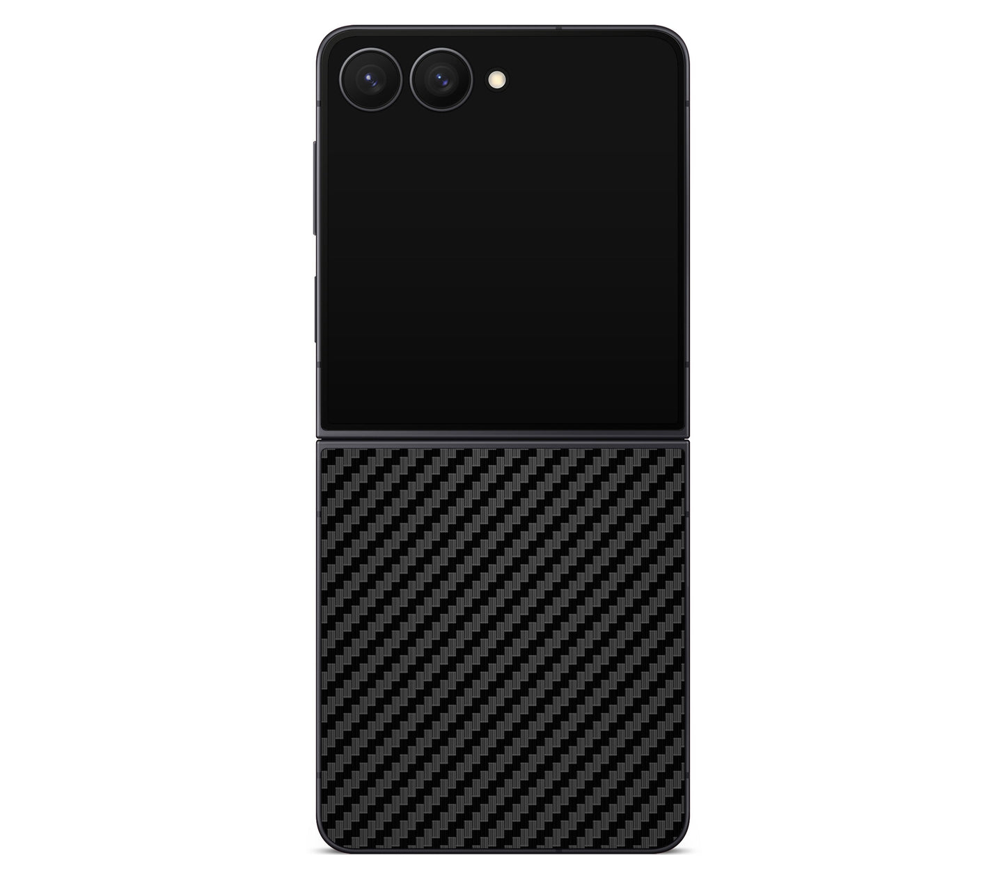 Galaxy Z Flip 8 skin, Code: Carbon, back skin