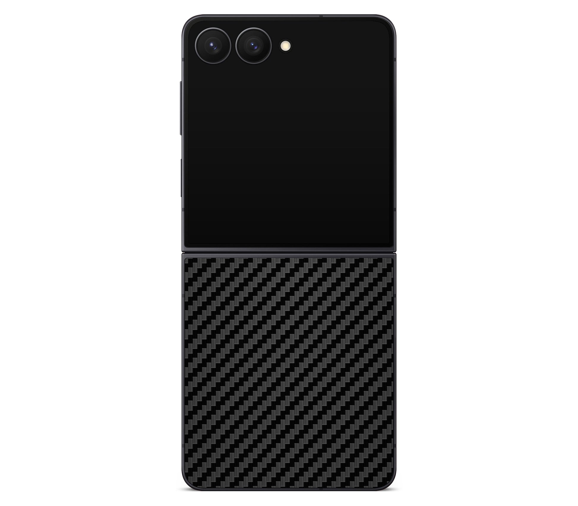 Galaxy Z Flip 8 skin, Code: Carbon, back skin