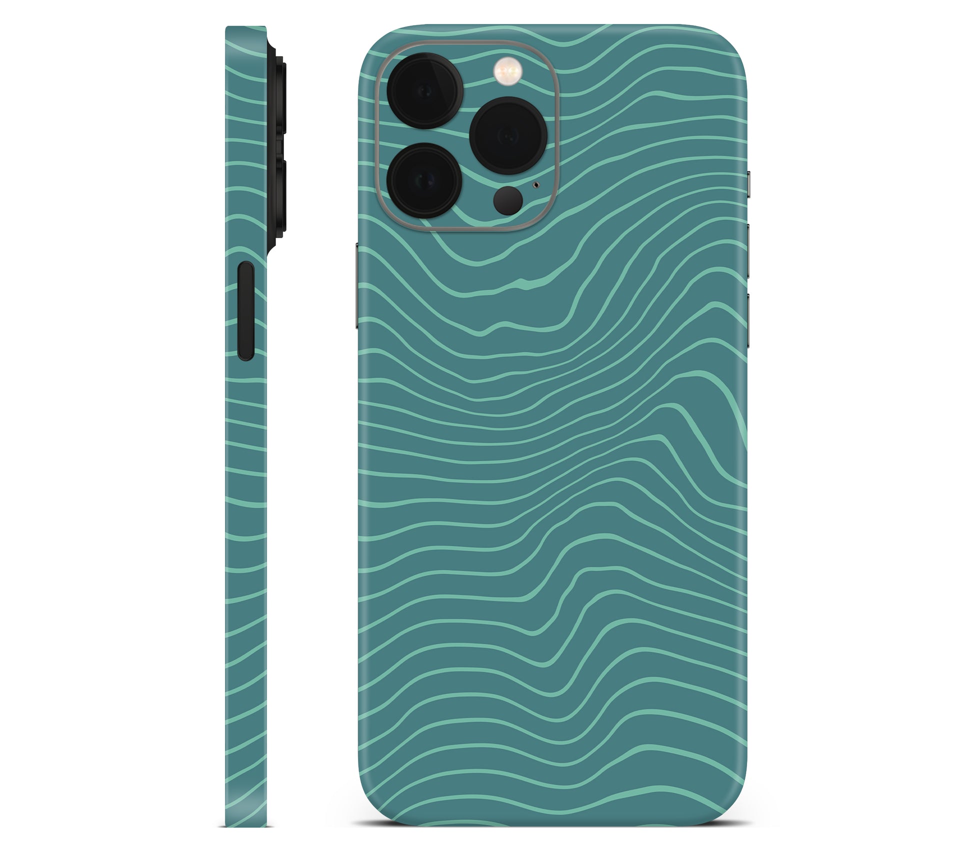 iPhone 13 Pro Max skin, Tide, full wrap without logo cutout