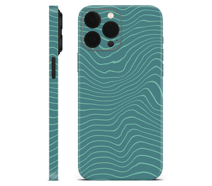 iPhone 13 Pro Max skin, Tide, full wrap without logo cutout
