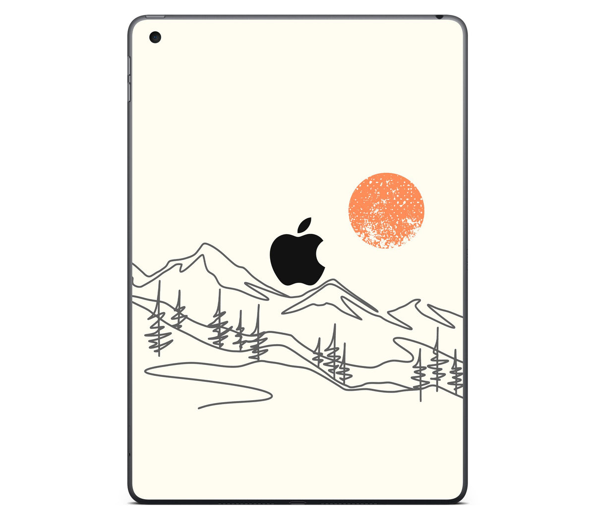iPad 10.2" (2021, Gen 9) skin, Offline, back skin with logo cutout