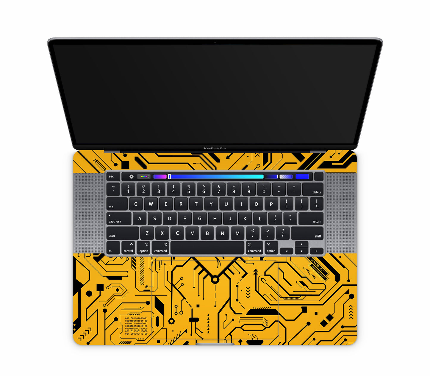 MacBook Pro 16" (2020, Touch Bar) skin, Kali (Kernel), inside skin