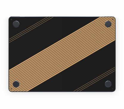 MacBook Air 13" (2024, M3) skin, Discipline, bottom skin
