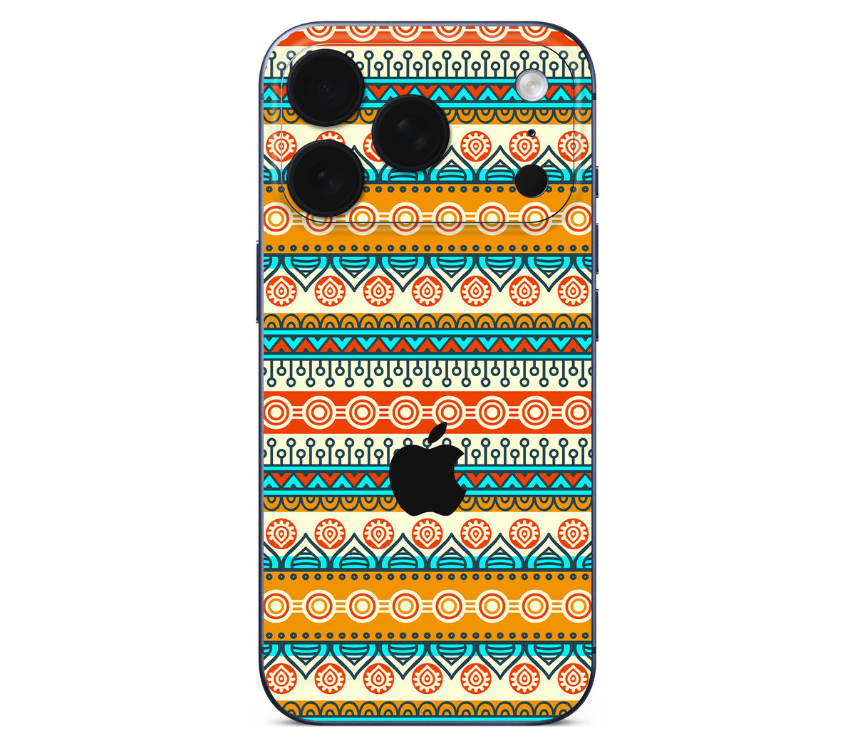 iPhone 18 Pro skin, Rangoli, back skin with logo cutout