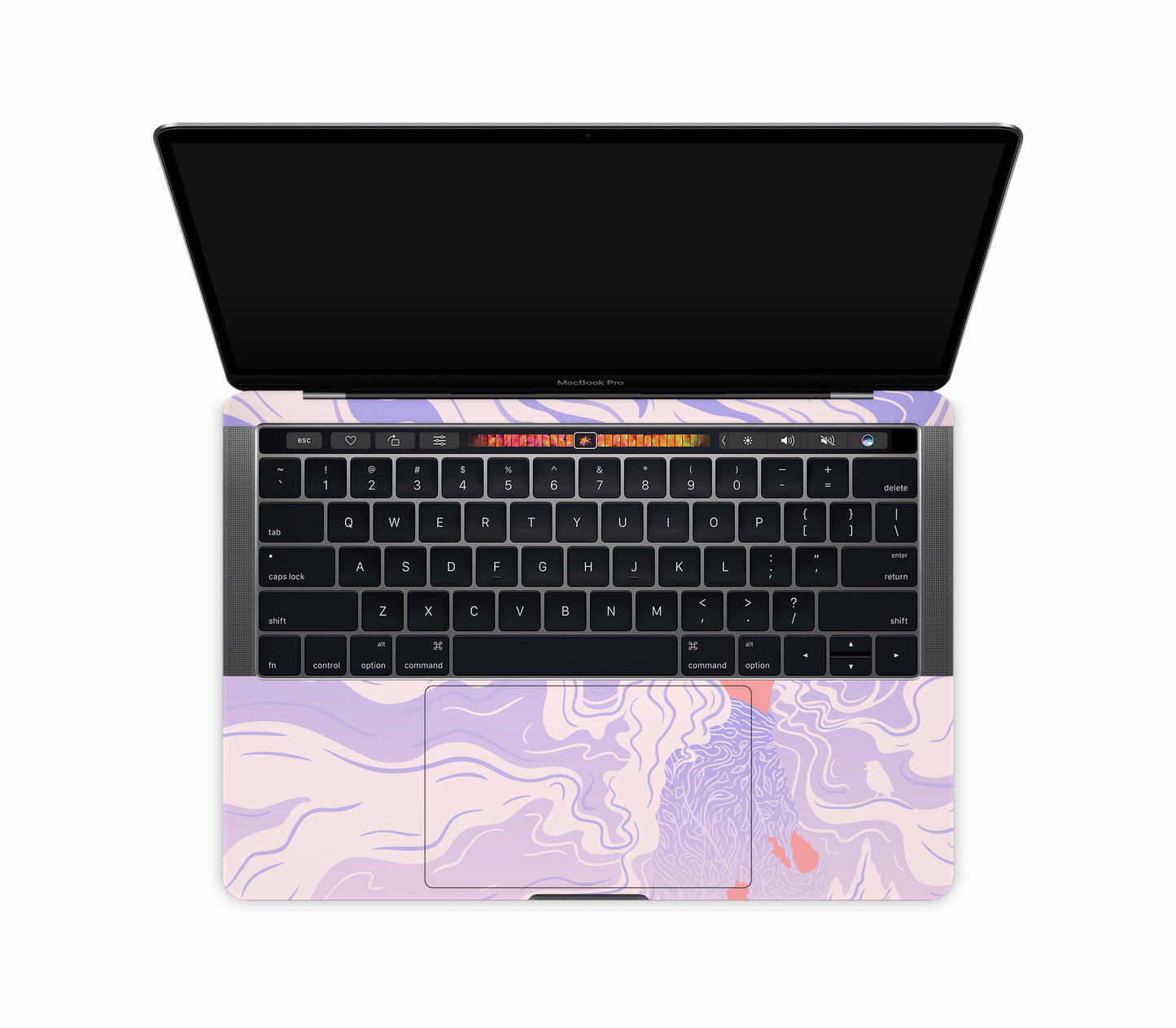 MacBook Pro 13" (2018 - 2019, Touch Bar) skin, Euphoria, inside skin