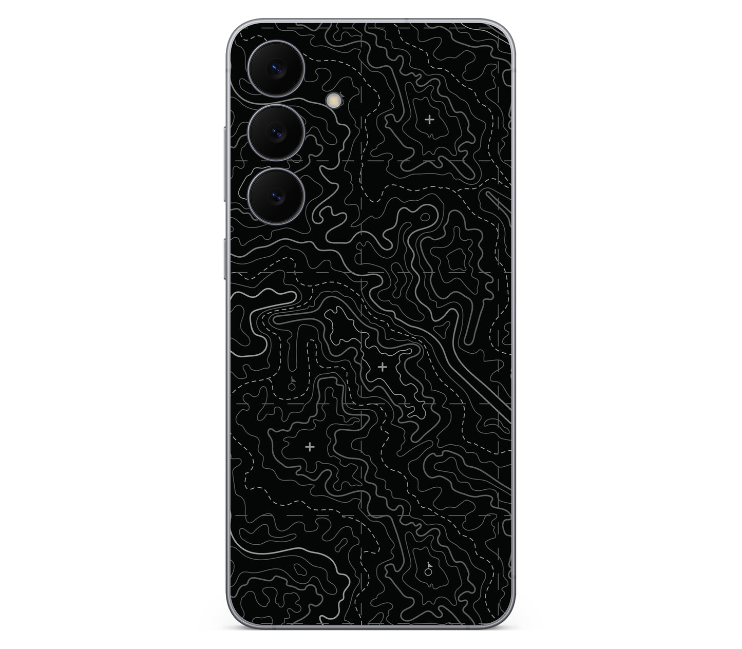 Galaxy S25 FE skin, Lockdown (Blackout), back skin
