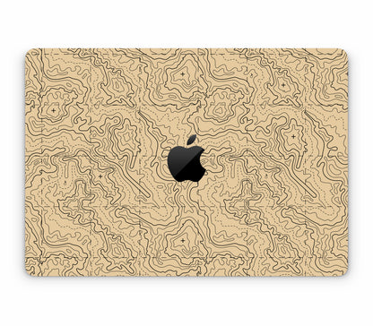 MacBook Pro 13" (2020, M1) skin, Lockdown (Sandline), top skin with logo cutout