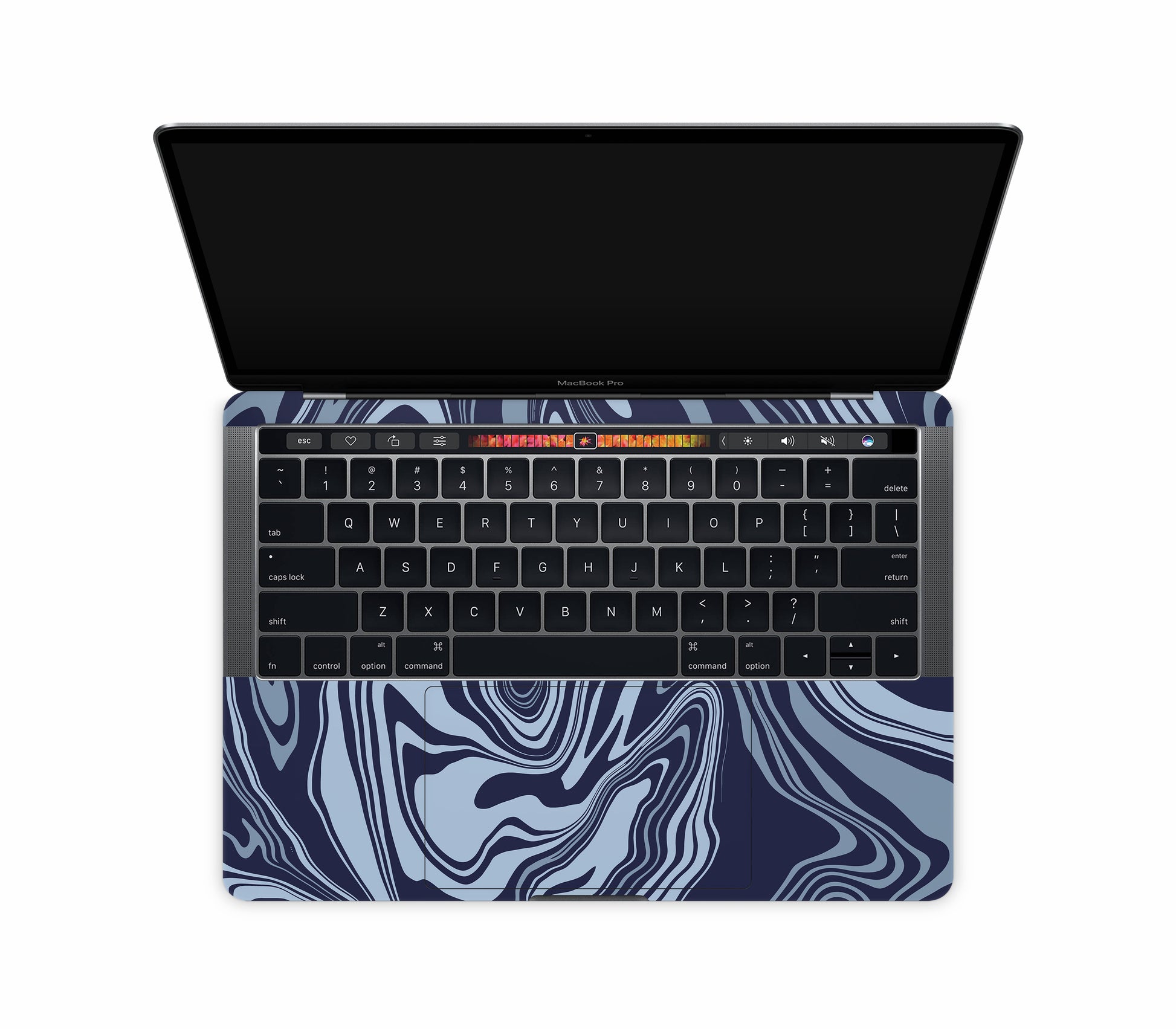 MacBook Pro 13" (2016 - 2017, Touch Bar) skin, Vertigo (Blur), inside skin