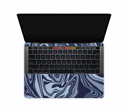 MacBook Pro 13" (2016 - 2017, Touch Bar) skin, Vertigo (Blur), inside skin