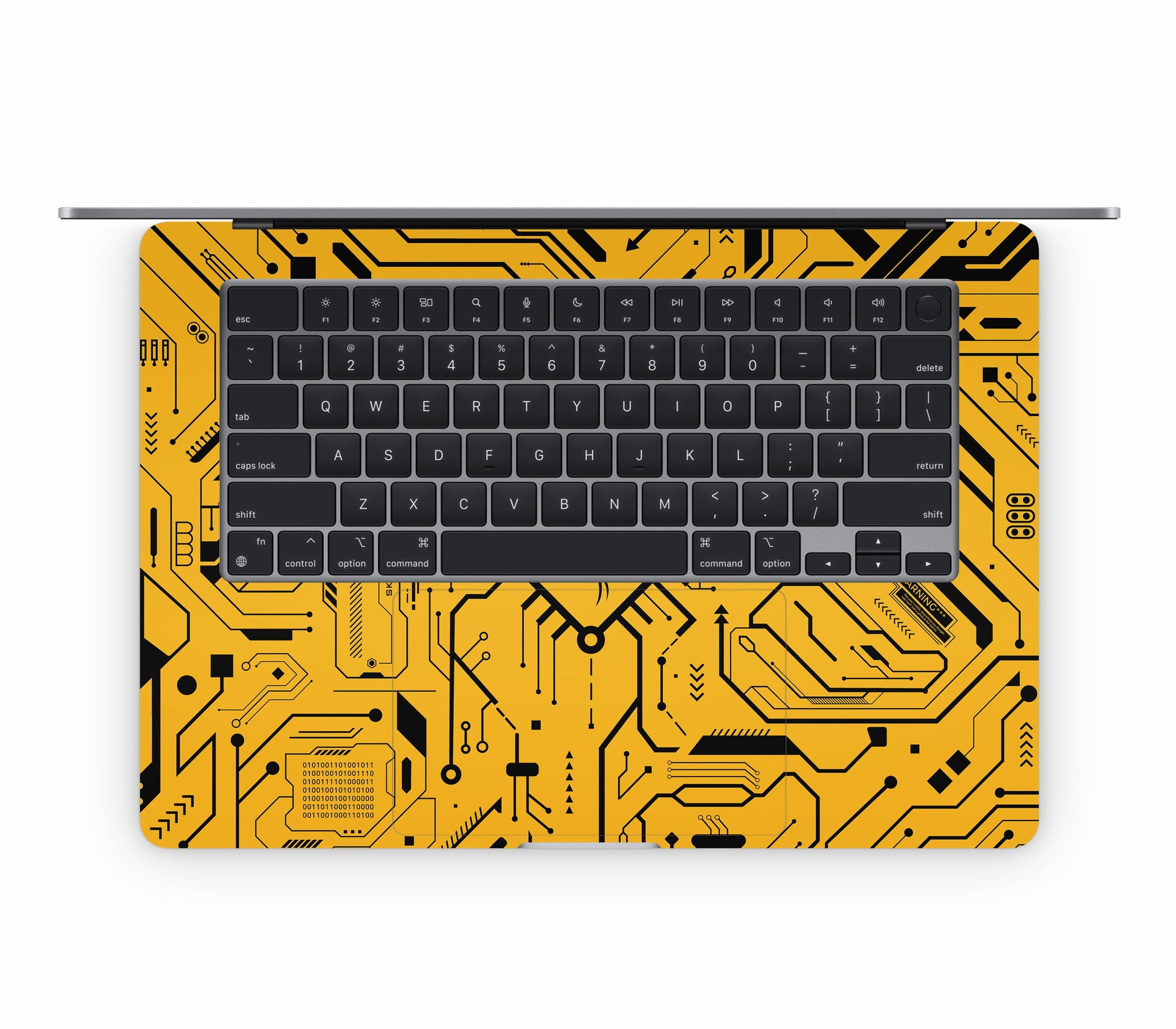 MacBook Air 15" (2025, M4) skin, Kali (Kernel), inside skin