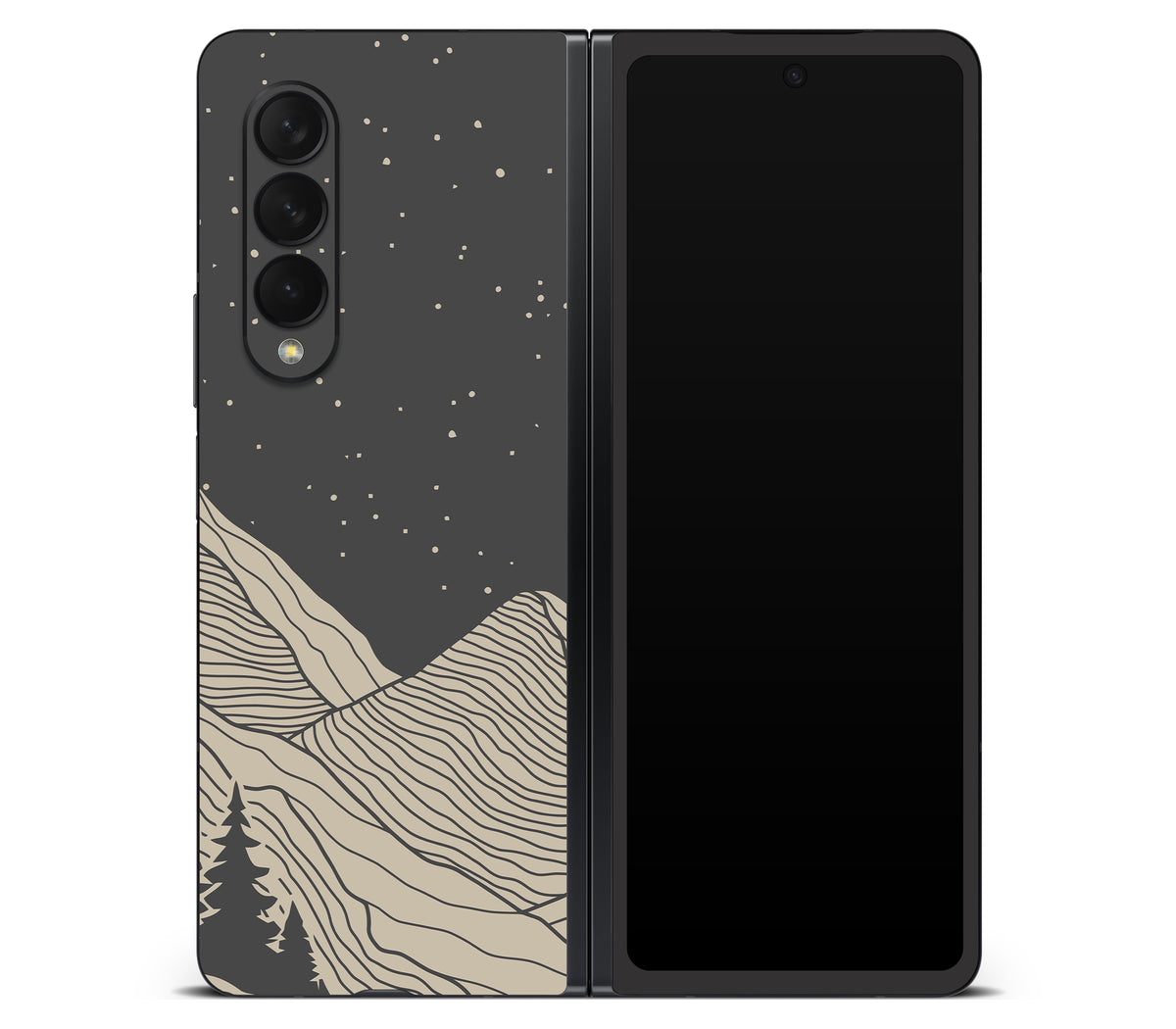 Galaxy Z Fold 3 skin, Nightline
