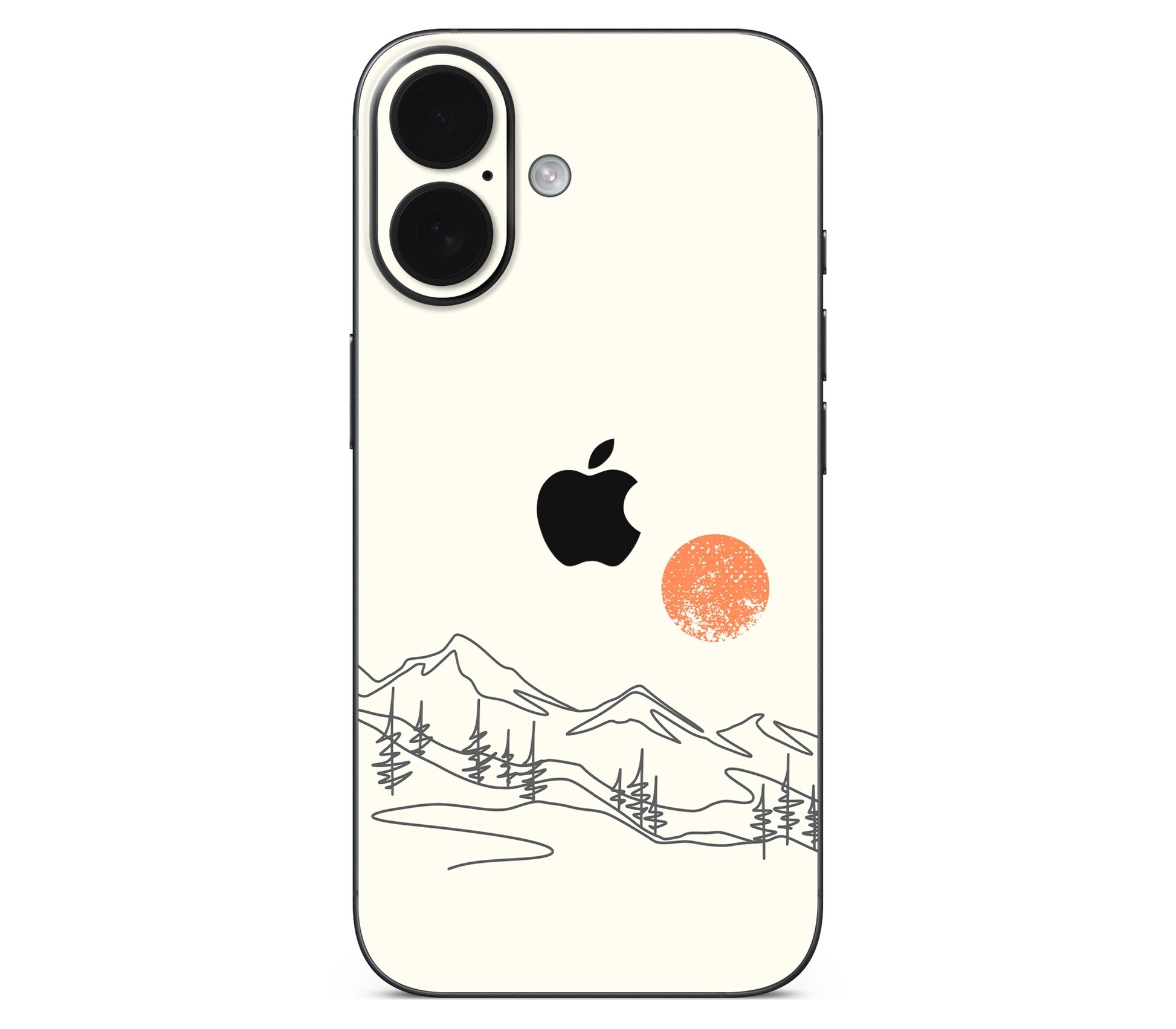 iPhone 16 Plus skin, Offline, back skin with logo cutout
