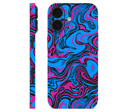 iPhone 17 skin, Brain Drain, full wrap without logo cutout