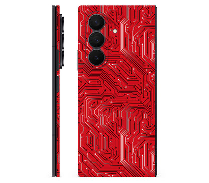 Galaxy Z Fold 8 Ultra skin, REDLINE